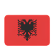 Albanie drapeau